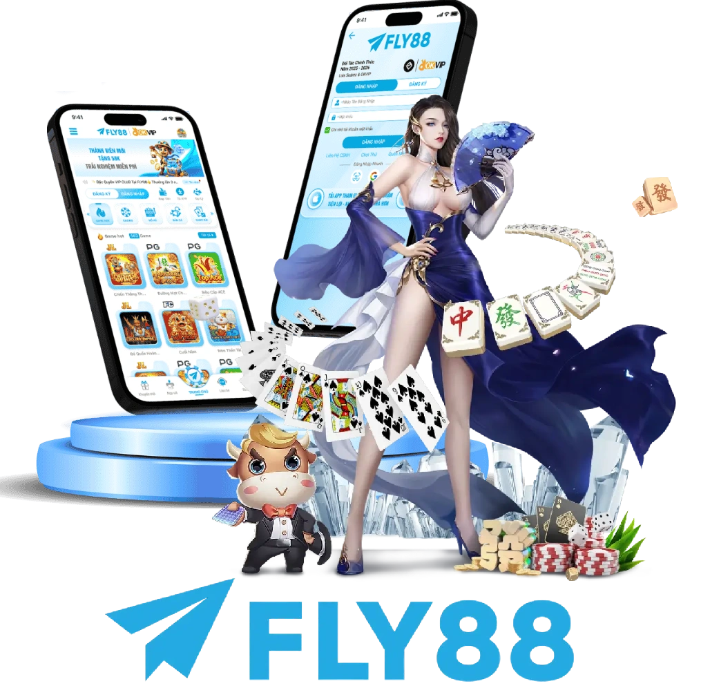 Hình ảnh dịch vụ ứng dụng Fly88 trên điện thoại